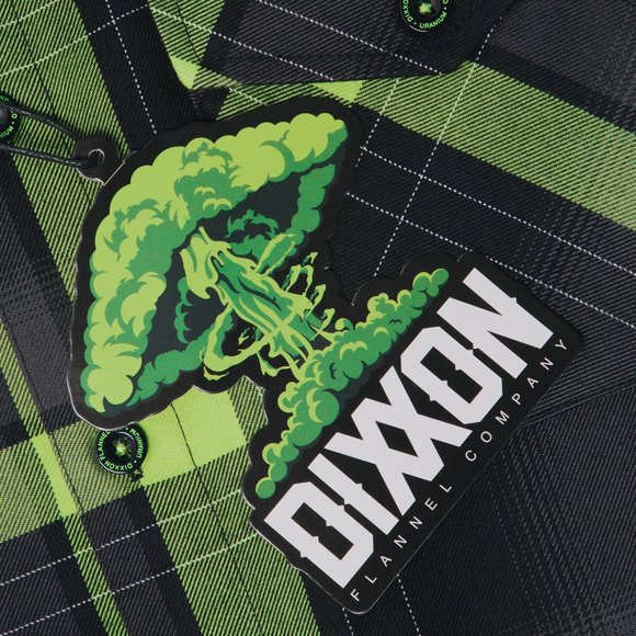 DIXXON Flannel URANIUM Limited Edition Women' Flannel Shirt XL - Picture 3 of 8